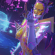 PUBG Mobible's promo image for the Hypnospace Diva Set